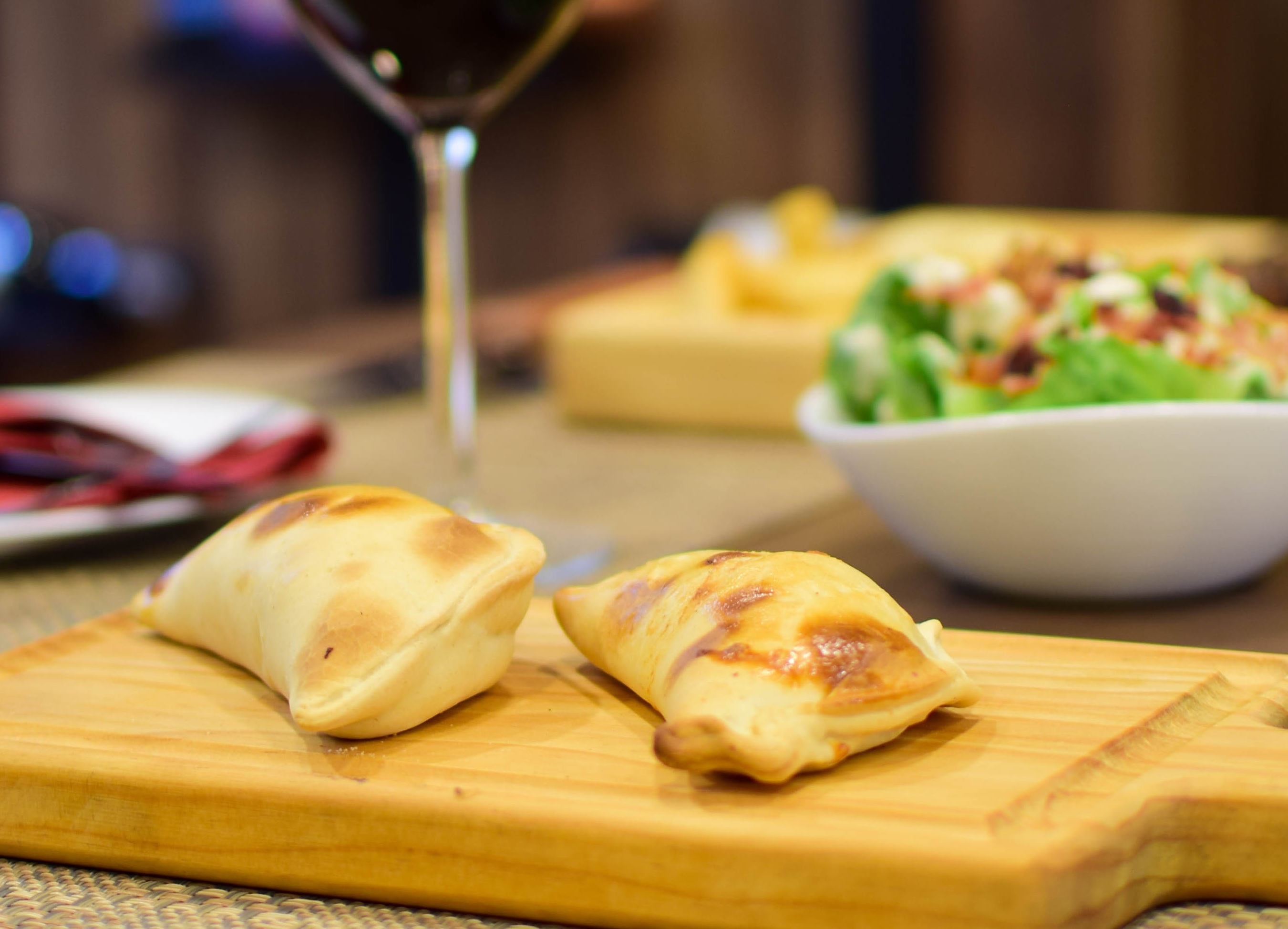Authentic Vegetarian empanadas available at Bienvenidos Latin Market in Ottawa. 